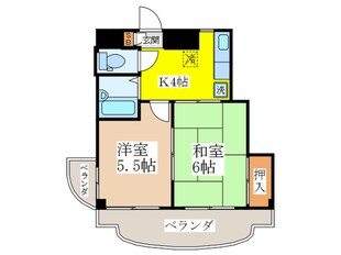 馬渕ビルの物件間取画像